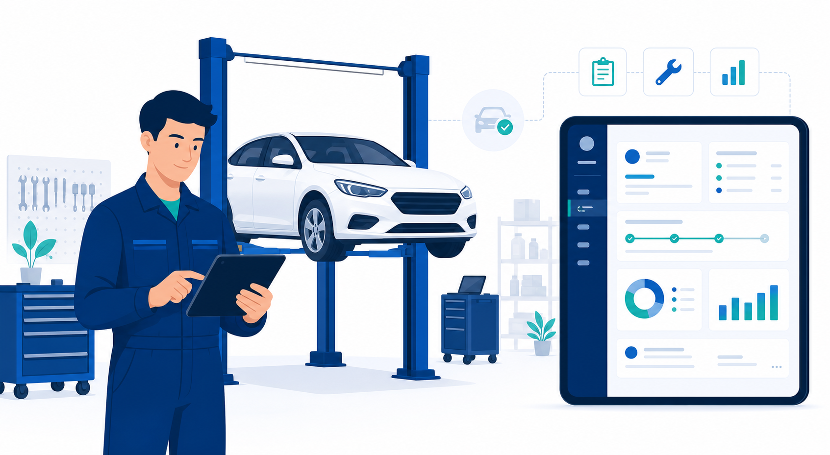 Odoo 20 Autowerkstatt-Modul – digitalisierte Kfz-Werkstatt mit Service-Dashboard