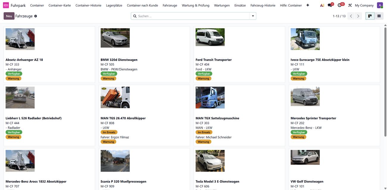 Fleet management under control
